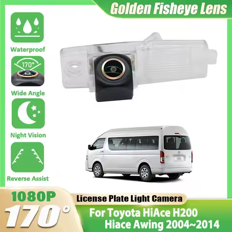 Rear View Camera For Toyota HiAce H200 Hiace Awing 2004~2014 Parking Reverse Camera Waterproof 170° 