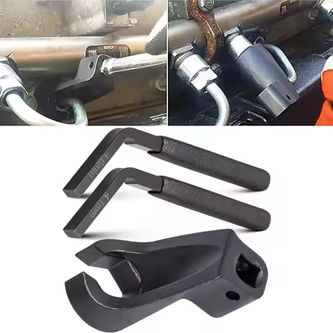 Engine Brake Adjustment Tool 4.6MM/4.1MM&19MM High Pressure Fuel Line Socket Detroit Diesel DD13 DD1