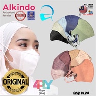 10Pcs Alkindo Mask Duckbill Earloop 10pcs Mask Adult Earloop 3D Facemask V Shape Mask Earloop mask h