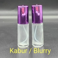 ✨DEFECTS PROMO✨ [10 Pcs] 12ml Screw Spray Refillable Decant Bottle (387Y Purple Cap) /Botol Kosong M