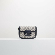 二手Gucci 1955 mini馬鞍包/午夜藍