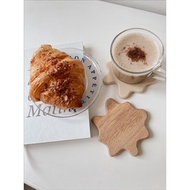 Wood Coaster, Wooden Coaster, Coaster, Aesthetic Coasters, Mahogany Coaster,
