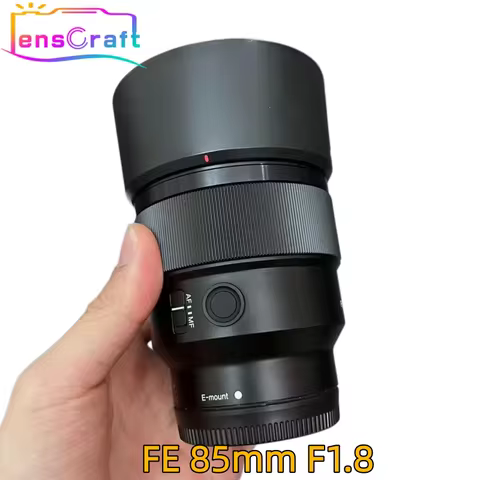 99% New Genuine FE 85mm F1.8 Large Aperture Prime Lens E Mount For Sony A7 A7II A7III A7IV Portrait 