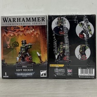 Warhammer 40K Orks Goff Rocker อุปกรณ์เล่นเกมสำหรับผู้ใหญ่ ของเล่นสะสม บอร์ดเกม ชุดการ์ตูน ของเล่น