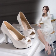 Peep Toe Heels Size 33-43