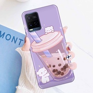 Cassing Untuk Oppo A1k Oppo A3s Oppo  A5s/A12 Oppo A15 Oppo A16 Oppo A37 Oppo A39 Oppo A54 Oppo A71 Oppo F1s Oppo F5 Oppo F7 Oppo F9 Oppo Reno 2f Oppo 4f [ Beli Case ] Motif Boba Terbaru Case HP Hardcase Silikon Bisa COD