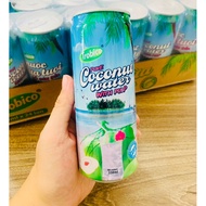 Tornado 6 Cans Of Fresh Sweet Coconut Water With Coconut Rice And Delicious Chewy Jelly - Rattan Hous