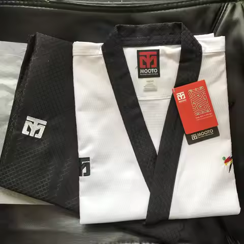 MOOTO taekwondo Poomsae Senior Dan dobok Male & Female MOOTO poomsae doboks Men & Women 160CM-190CM