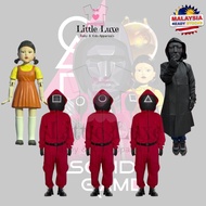 LITTLE LUXE BUDAK COSTUME Squid Game Costume Party Cosplay Set Suit Costumes