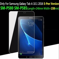 ฟิล์มกระจก นิรภัย เต็มจอ ซัมซุง แท็ป เอ6 เอสเพ็น 10.1(2016) พี580 พี585Tempered Glass Screen Protector For Samsung Galaxy Tab A6 (2016)With S Pen 10.1 SM-P580 P585 (10.1") 2016