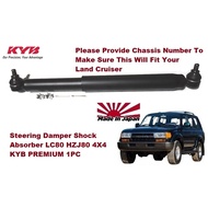Steering Damper Shock Absorber LC80 HZJ80 4X4 KYB Heavy Duty PREMIUM 1PC Made in Japan