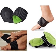 2pcs Arch Support Cushion Shock Absorber All Day Relief Flat Pain Feet Foot FS (Color: Black &amp;amp  G