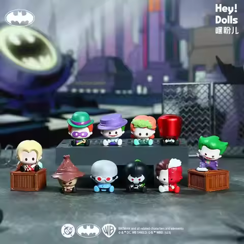 New Genuine Suplay Batman Gotham City Paradise Series Blind Bag Mini Action Figures Cute Trendy Toys