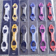 CUSCO Car Racing Battery Tie Down Universal Aluminum Battery Fasten Bracket Holder 14cm 19cm