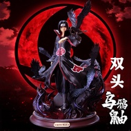 Double-Headed Palace Itachi Naruto GK Xiao Organization Uchiha Itachi Statue Figure Figure Model Orn