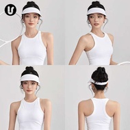 topi perempuan 防曬帽 hat Umeko Sports Sun Hat Women Summer Yoga Tennis Top Hat Running Outdoor Ultravi