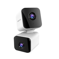 MeeGoo Smart Indoor CCTV Camera Dual-Pan 4MP HD Camera 24/7 Live View with Mobile Tracking Two Way V