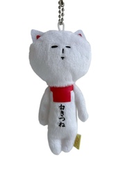 Yukio 日本限定吊飾/ 京都限定-白狐神使(whitefox/白/狐狸/京都限定/日本限定/平行輸入)