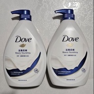 Dove沐浴乳 1kg裝 3支