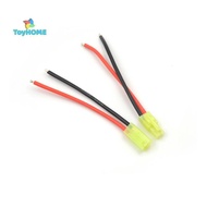 GPHA> 1pair Mini Tamiya Connector Male & Female 2pin Battery wire 16AWG new