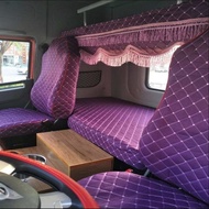 ที่นั่งรถยนต์บรรทุกขนาดใหญ่สี่ฤดูกาลสำหรับรถเทรลเลอร์ DeLong X3000 M3000X5000J6P ที่นั่งรถบรรทุกขนาด