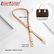 EverToner สายกระเป๋าหนังแท้สำหรับ LV-Speedy 20 25 30สายคล้องไหล่ปรับได้สายคาดลำตัวแบบยาวอุปกรณ์เสริม