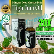 DAUN BUNGKUS TIGA JARI OIL ASLI PAPUA MINYAK PEMBESAR ALAT VITAL KELAMIN PRIA ORIGINAL PERMANEN