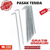 TENDA Tent pegs - camping tent pegs - rust-proof iron pegs