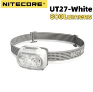 พร้อมส่ง Nitecore UT27 Dual Beam ฟิวชั่น Elite 800 Lumens CREE XP-G3 S3 LED สีขาว + ไฟสีแดงวิ่งไฟหน้