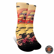 No. F99 Bart Simpson The Monster Halloween Motif Fullprint Socks (FC)