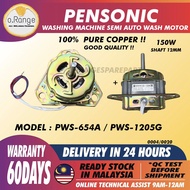 PWS-654A / PWS-1205G PENSONIC WASHING MACHINE SEMI-AUTO WASH MOTOR PWS-654 PWS-1205