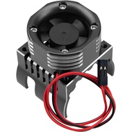 RC Car Motor Heatsink w/ 21000 RPM Cooling Fan Aluminum Engine Motor Heat Sink Radiator Fit 42mm 427