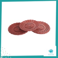 Rattan Plastic Plate Rattan motif Plastic Plate