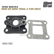 MESIN Intake Manifold Carburetor Motor Mini GP Trail ATV Engine 50cc 2 Stroke STD