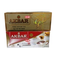 【2g x 25 Tea Bags】Akbar Premium Quality Tea