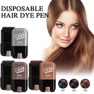 Hair Stick To Cover Gray Hair Disposable Non-fading Stick Hair Hair Dye Portable Covering W9h3