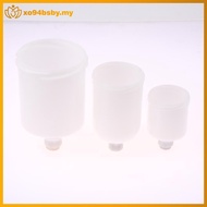 xo94bsby 125/250/600ml Plastic  Paint Cup er Cup Air Gravity Feed Paint  Pot Thread Connector For   