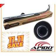HONDA W100R EXHAUST APIDO RACING WAVE100R WAVE 100R WAVE100 R WAVE 100 R MUFFLER EKZOS EXHAUST PIPE