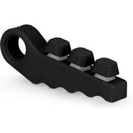 3-in-1 Fidget Spinner dengan Butang Klik dan Jalur Sensori, Alat Pelepas Tekanan untuk ADHD dan Kere