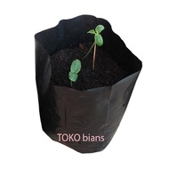 Plastic Polybag Polyback Polybag Polybeg Polybek Plant 40 cm x 40 Cm BIANS STORE