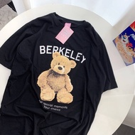 FF.fashion - เสื้อ เสื้อยืด เสื้อสกรีน BERKELEY เสื้อหมี ผ้านิ่ม ใส่สบาย #KB04