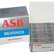Bearing ASB 6203 2RS Bearing Laker 6203 2RS Bearings ASB Original 10pcs