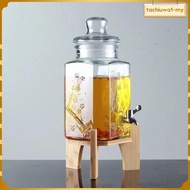 [TachiuwadcMY] Drink Dispenser Stand Round Dispenser Stand Handicraft Portable Beverage