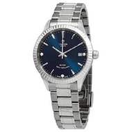 Tudor Automatic Blue with 3 Diamonds Dial Ladies Watch M12310-0017 並行輸入品