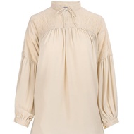 BUTTONSCARVES Yara Chantilly Blouse - Peach