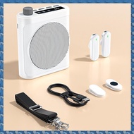 (WUSG) Wireless Speaker Voice Amplifier with Lavalier Microphone for Teachers Elderly Tour Guides