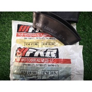 ORIGINAL FKR TUBE TIUB 17 18 14 10 21 16 19 TAYAR TYRE DALAM MOTOR MOTOSIKAL 225 250 300 275 325 350