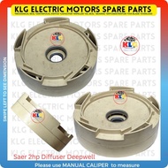 Saer 200c Diffuset 1.5hp 2hp deepwell water pump
