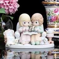 美國Precious Moments姐妹時光永遠的知己 手繪水滴公仔擺飾