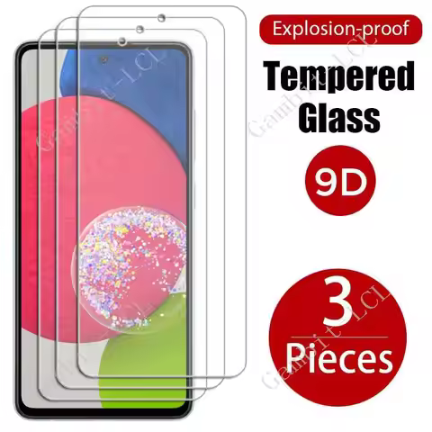 3PCS For Samsung Galaxy A52S 5G Tempered Glass Protective On GalaxyA52 A52 4G GalaxyA52S A 52 6.5" S